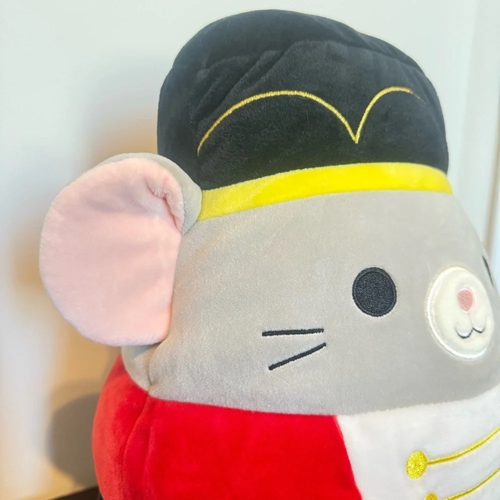 Squishmallows Murray the Mouse 12in Holiday Collectible Edition Nutcracker Plush